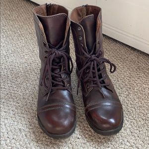Steve Madden Combat Boots